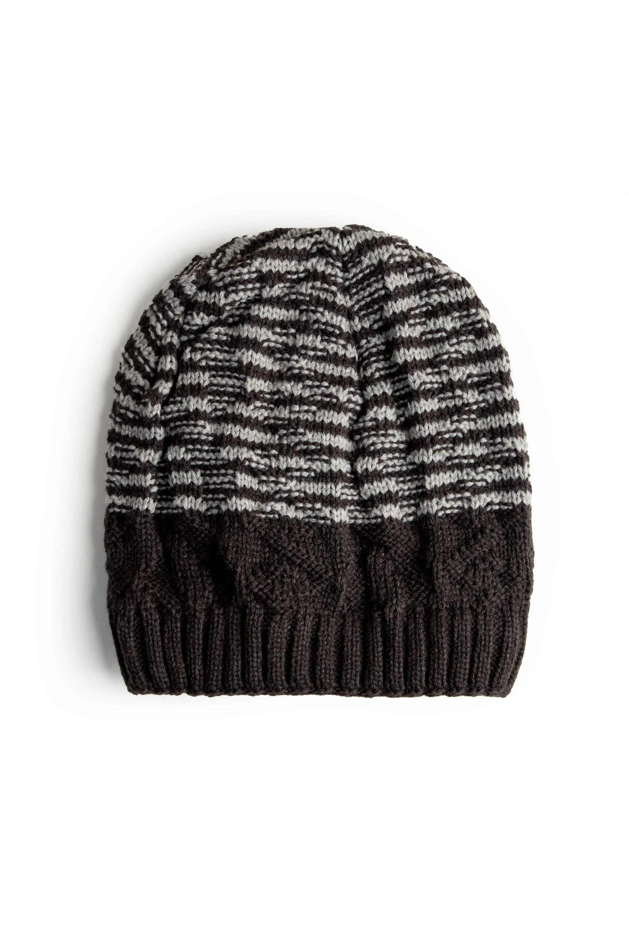 Basic Grey Woolen Cap