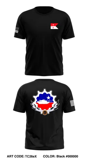 Battle 1-8 CAV Core Men's SS Performance Tee - TC26eX