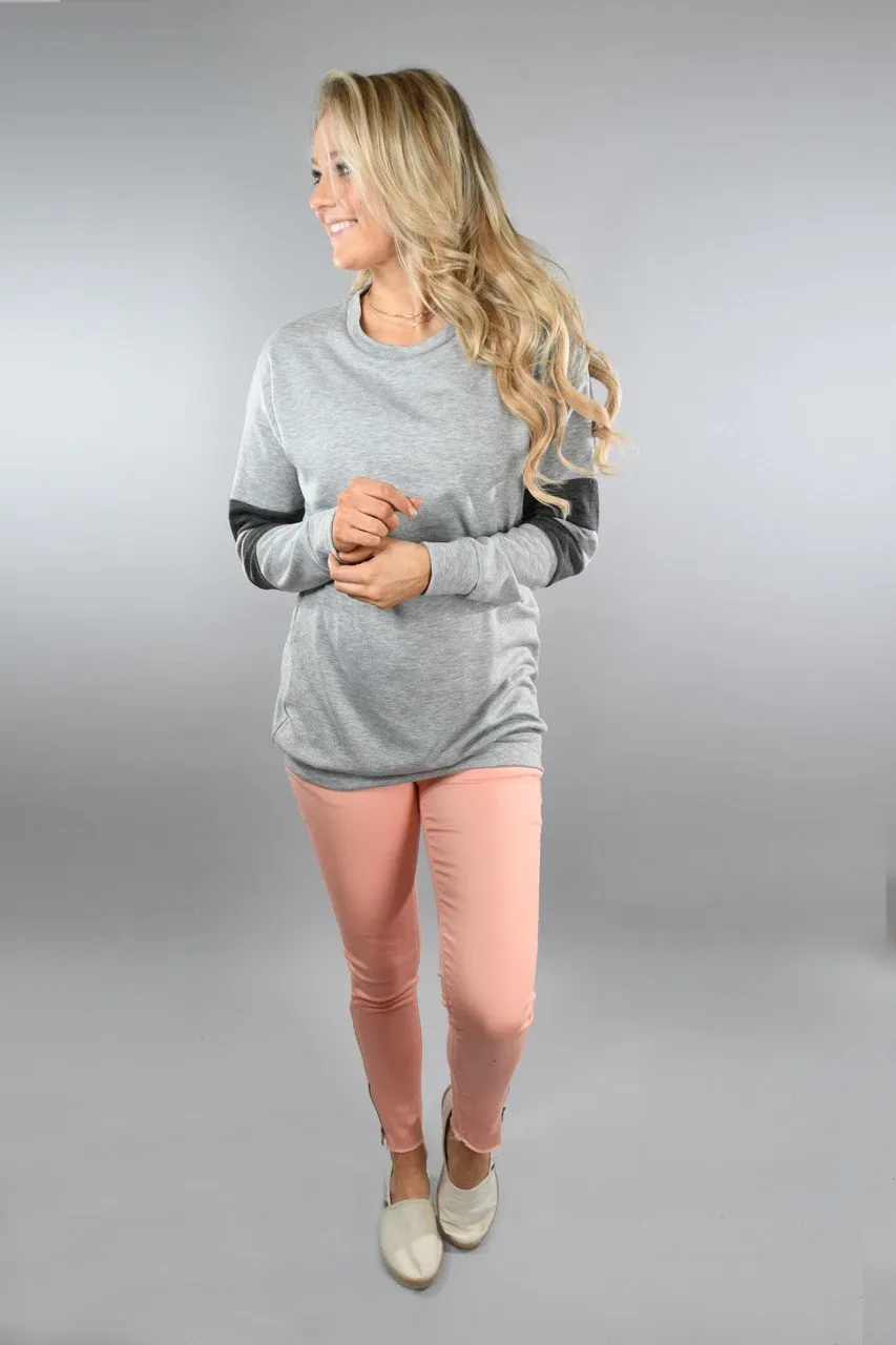 Best Sweatshirt Ever ~ Heather Grey