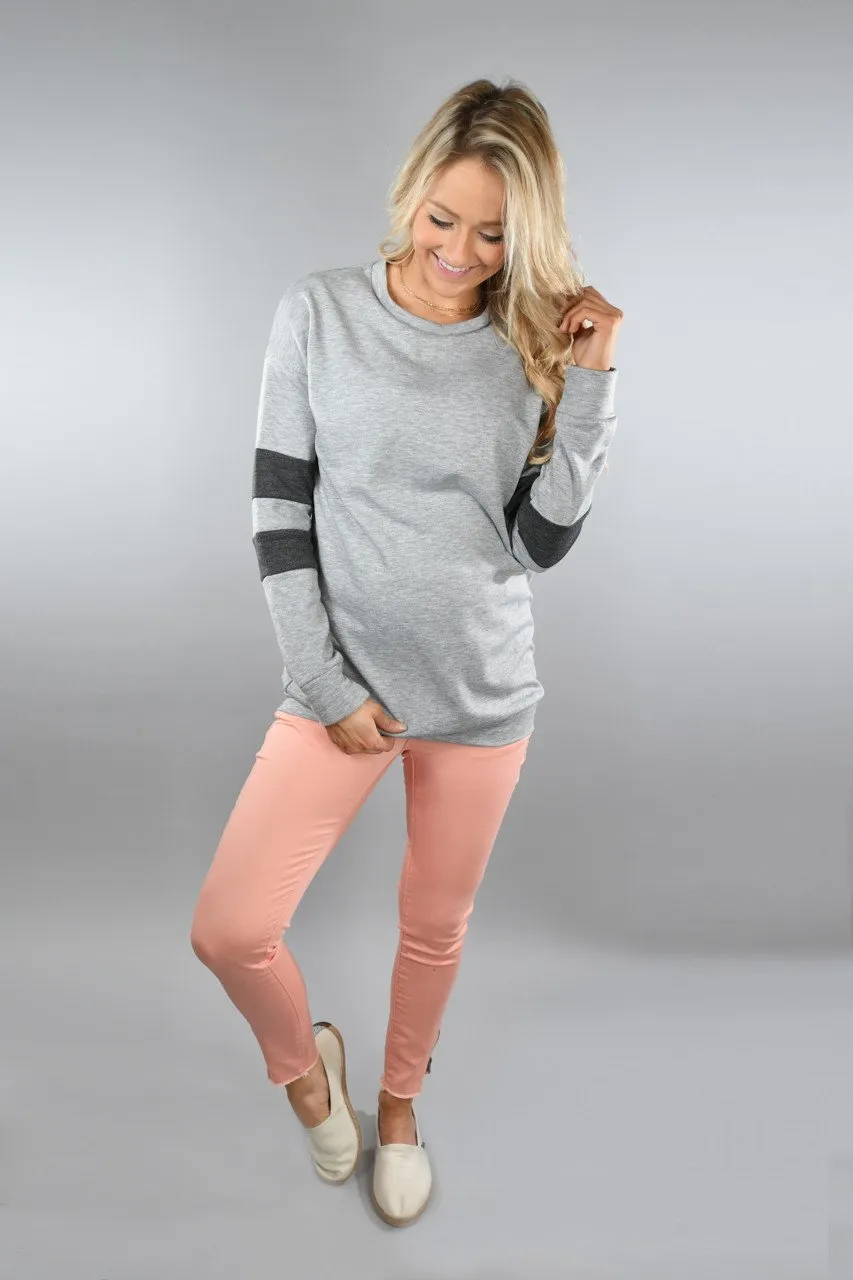 Best Sweatshirt Ever ~ Heather Grey