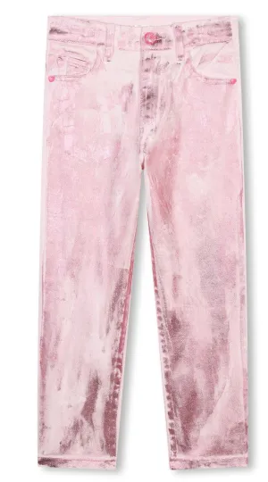 Billieblush Metalic Twill Pants