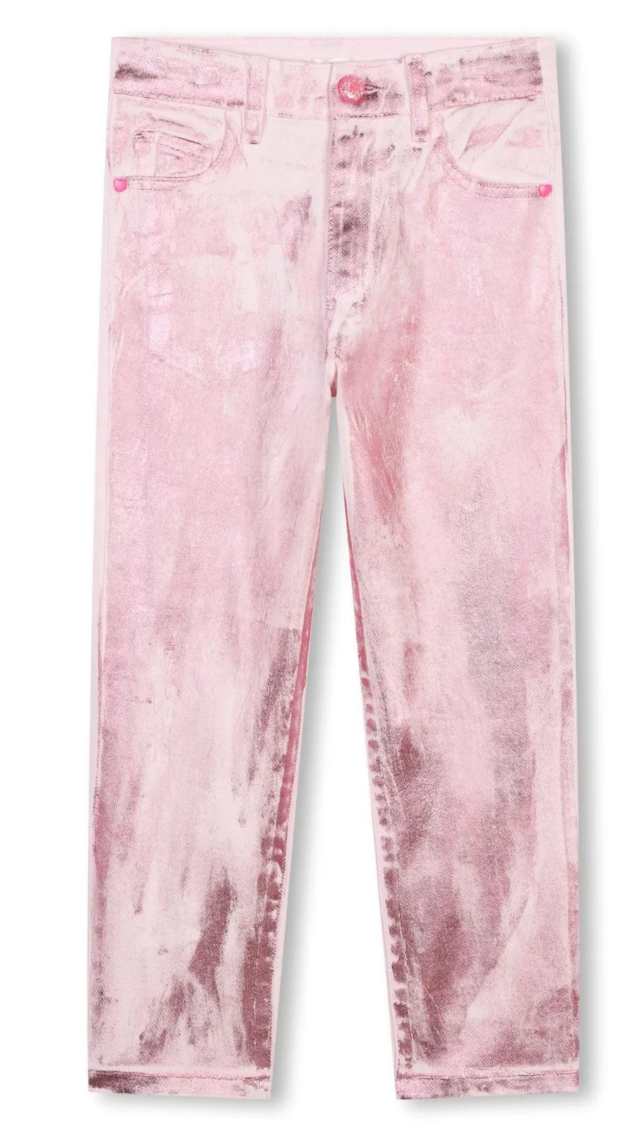 Billieblush Metalic Twill Pants