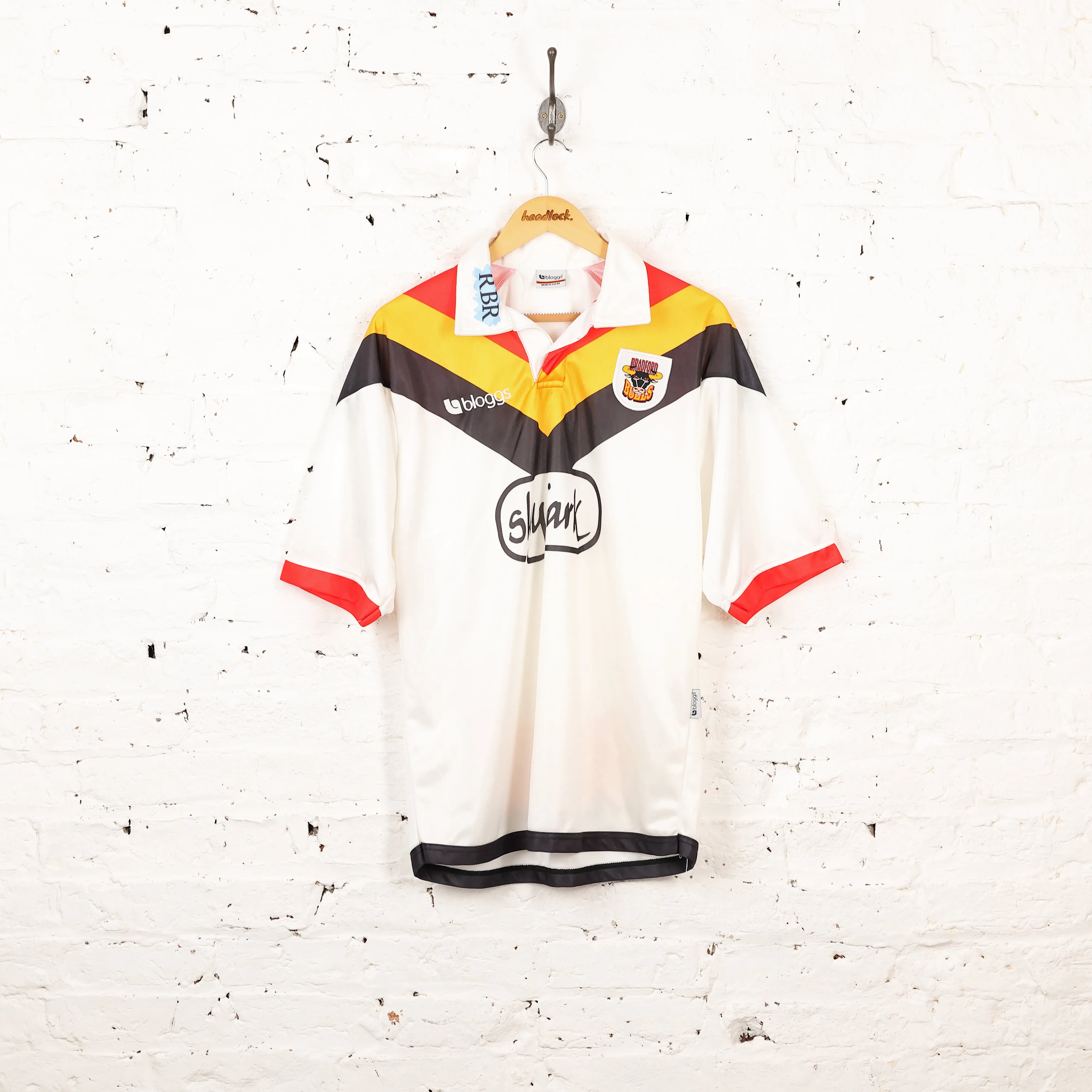 Bloggs Bradford Bulls Rugby Shirt - White - M