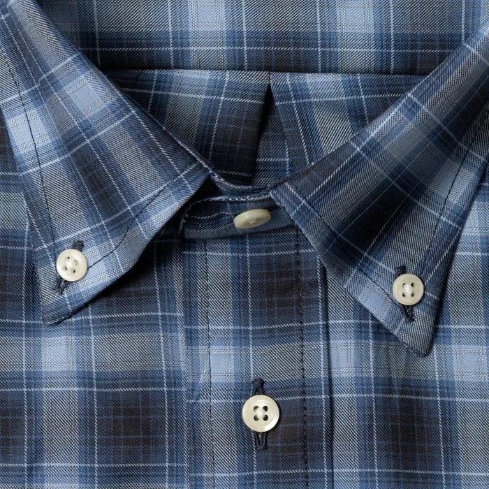 Blue Tonal Plaid