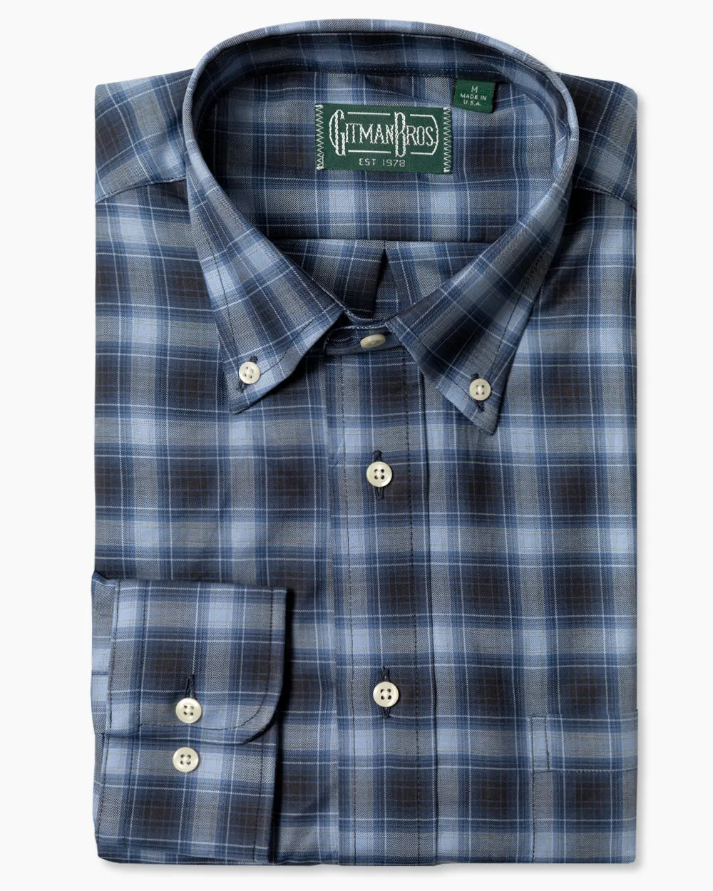 Blue Tonal Plaid