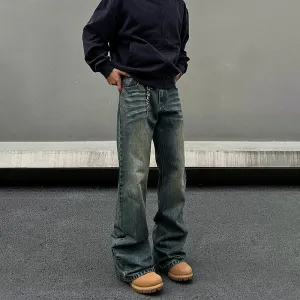 Bootcut Scimitar Straight-leg Jeans