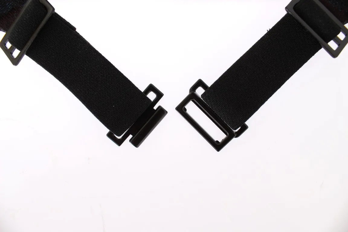Bordeaux Gold Waist Belt Silk Cummerbund