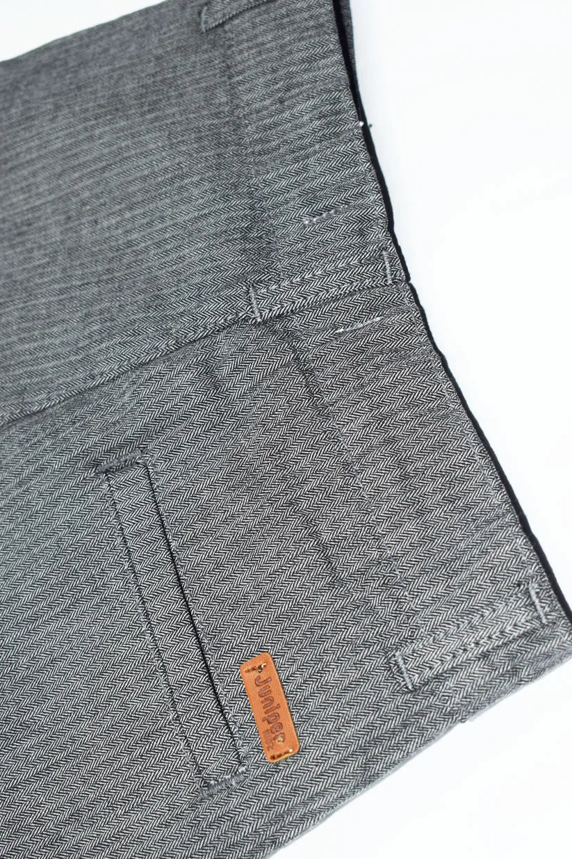 BOYS COTTON PANT - CHARCOAL