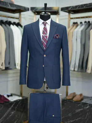 Brabion Vicenza Navy Blue Slim Fit Suit - The Perfect Choice for Any Occasion