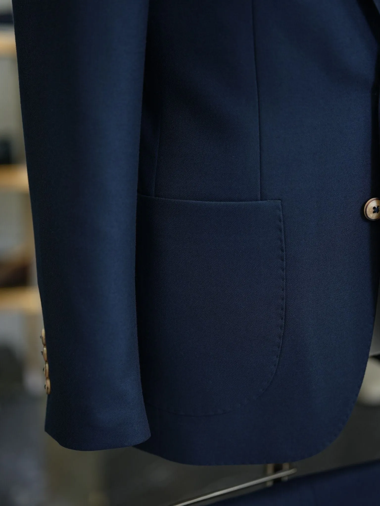 Brabion Vicenza Navy Blue Slim Fit Suit - The Perfect Choice for Any Occasion