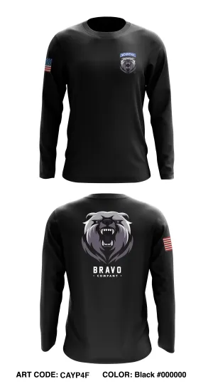 Bravo company store 2 Core Men's LS Performance Tee - CAYP4F