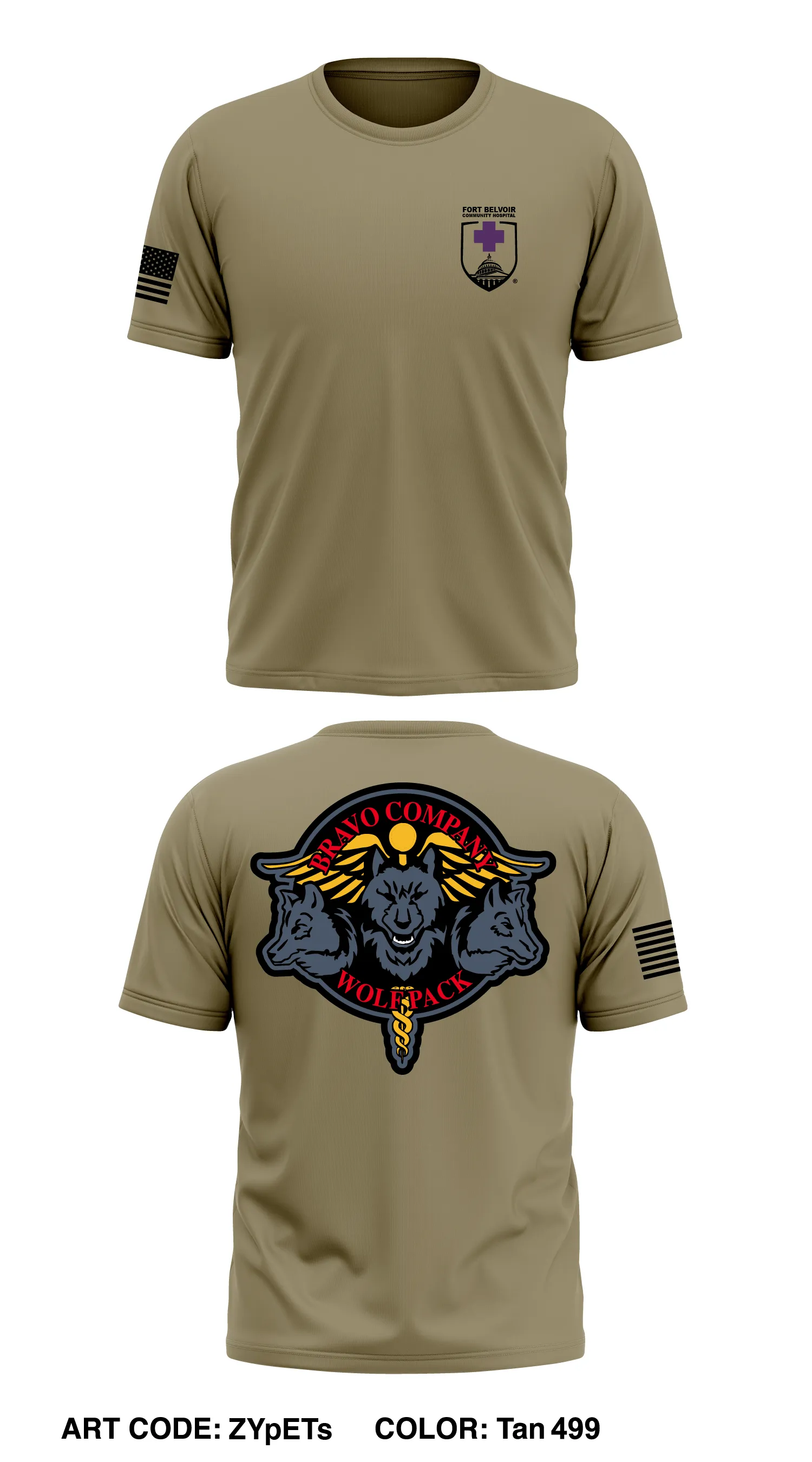 Bravo Company  Store 2 Core Men's SS Performance Tee - ZYpETs