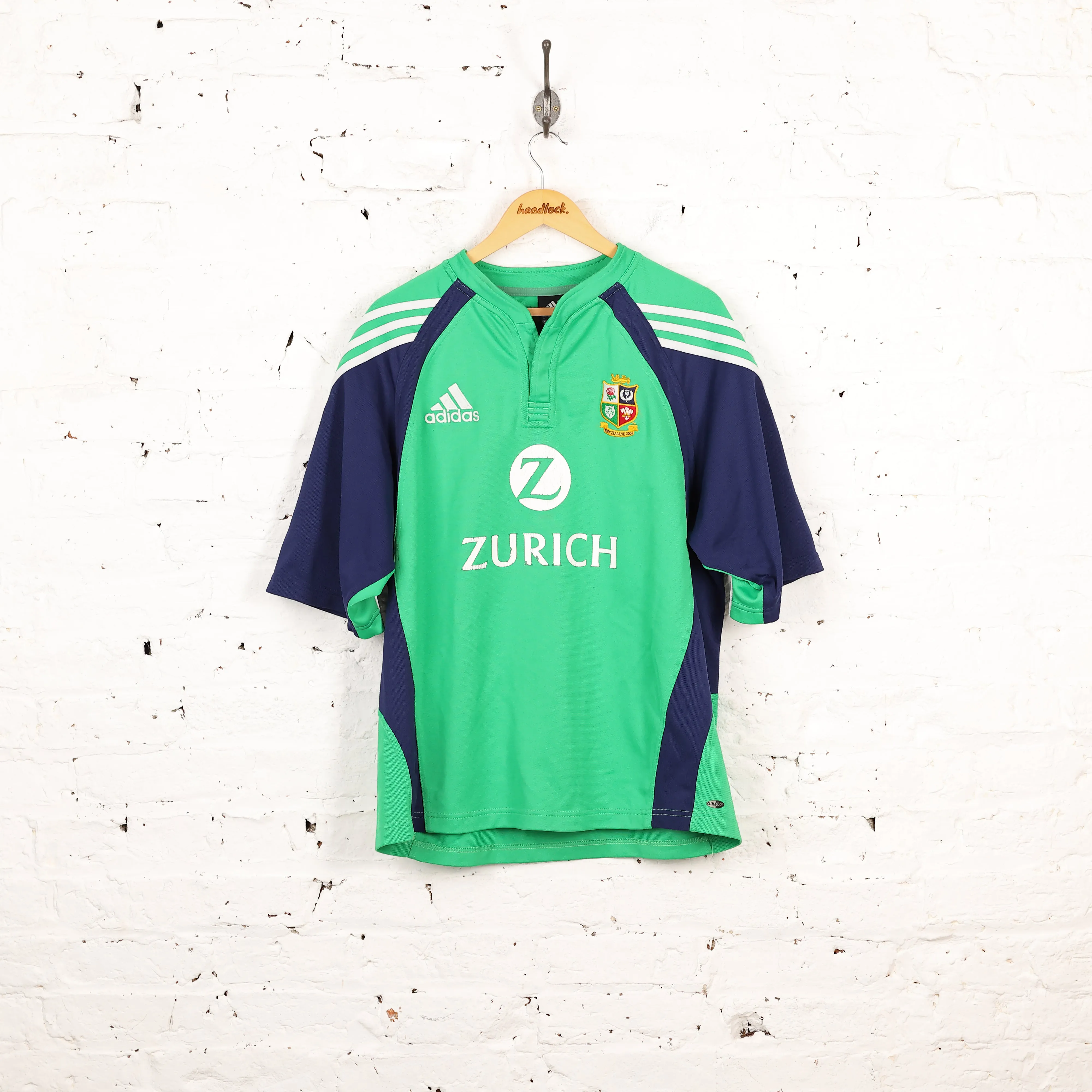 British and Irish Lions 2005 Away Rugby Shirt - Green - L