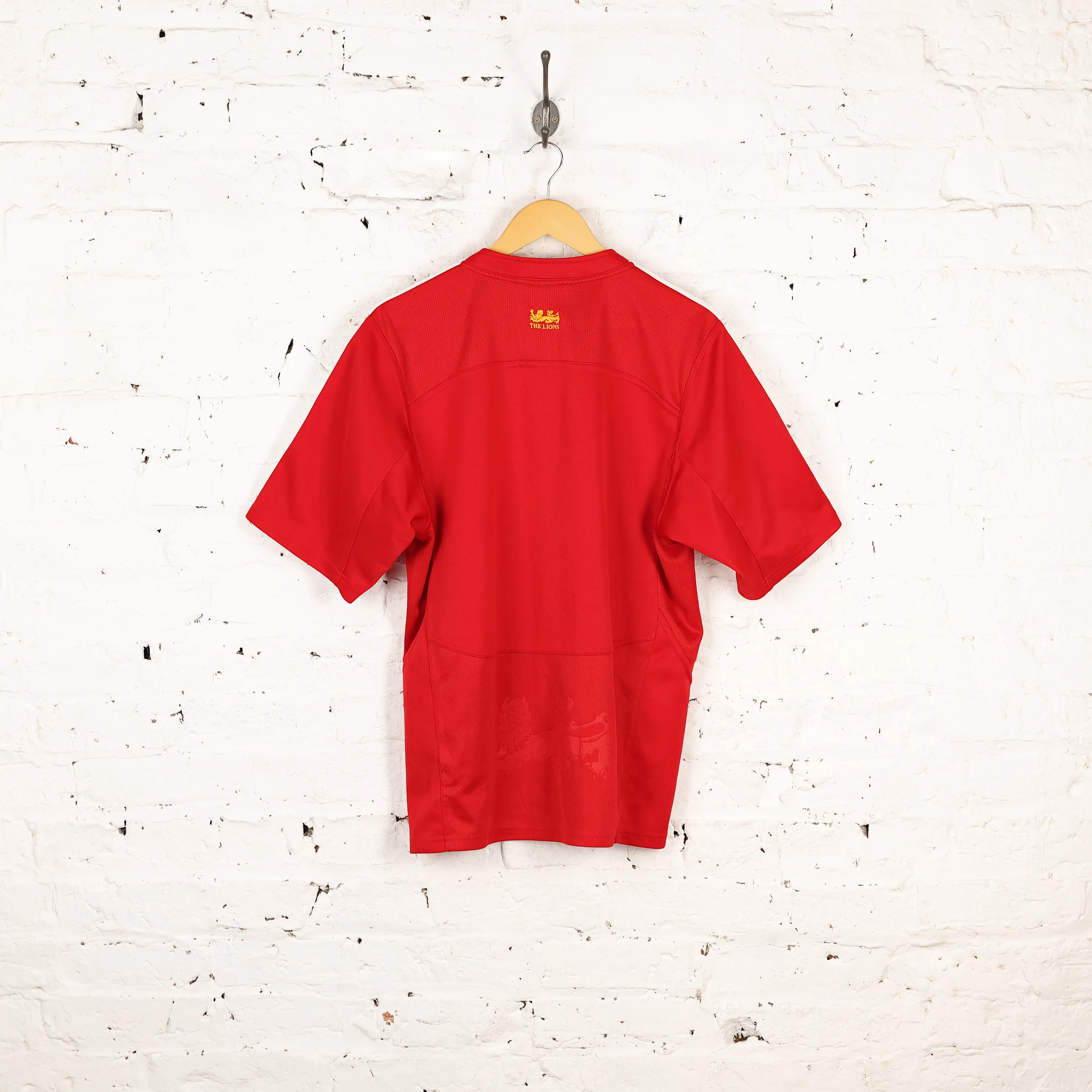 British and Irish Lions 2009 Adidas Rugby Shirt - Red - M