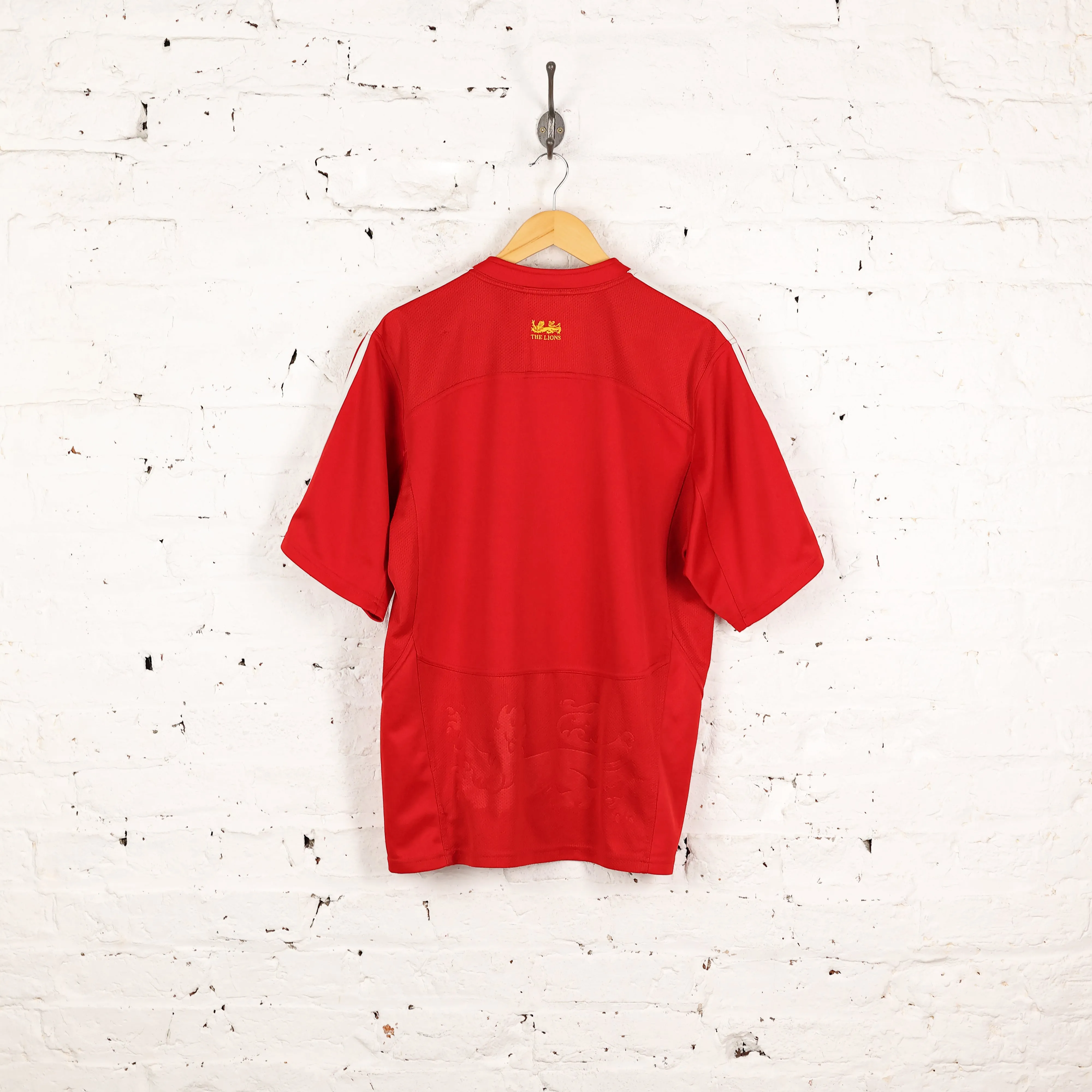 British and Irish Lions 2009 Adidas Tour Rugby Shirt - Red - L
