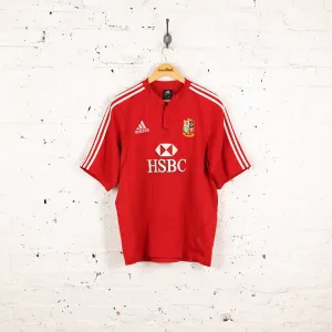 British and Irish Lions 2009 Adidas Tour Rugby Shirt - Red - L