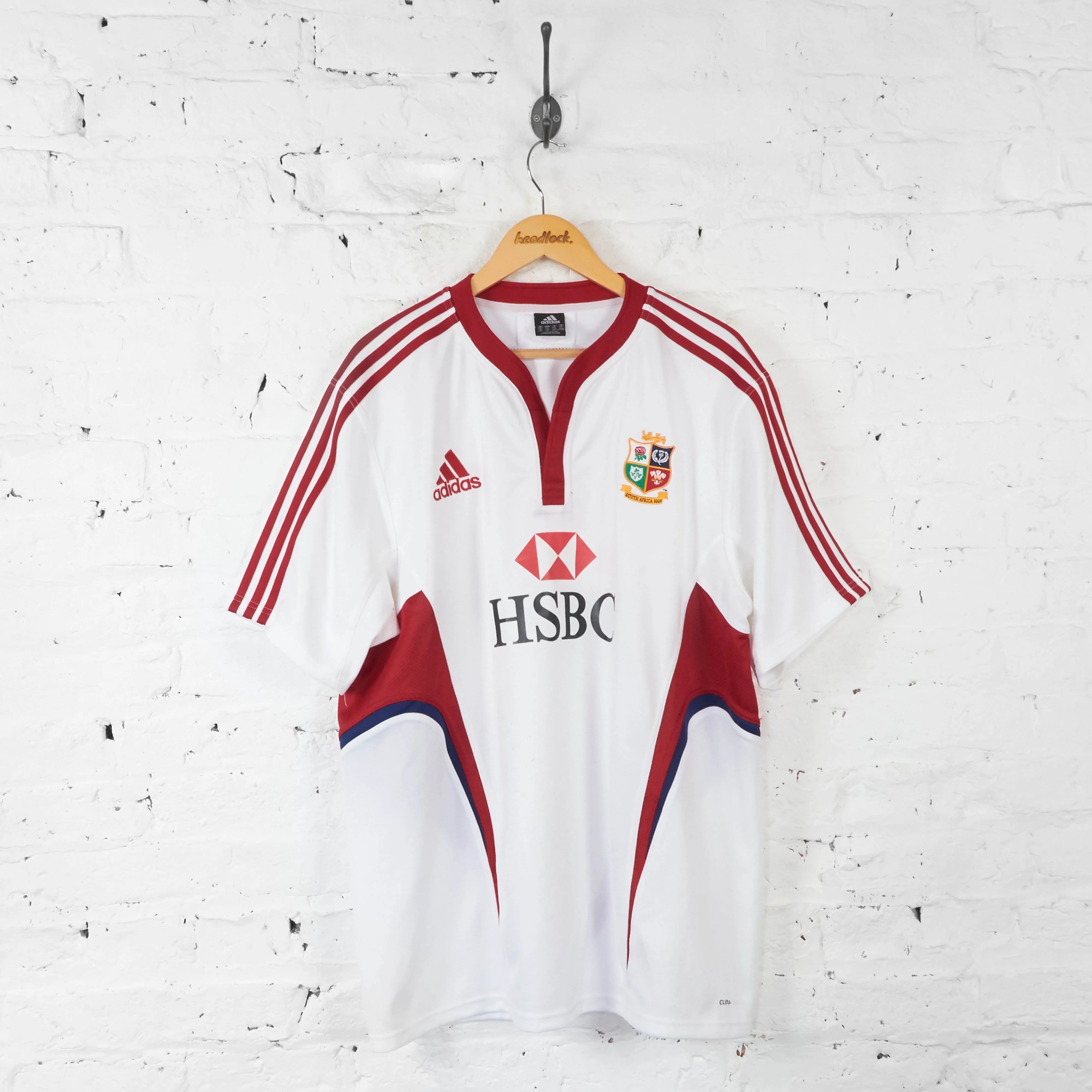 British and Irish Lions 2009 Tour Away Rugby Shirt - White - XXL