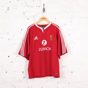 British and Irish Lions Adidas 2005 Tour Rugby Shirt - Red - XXXL