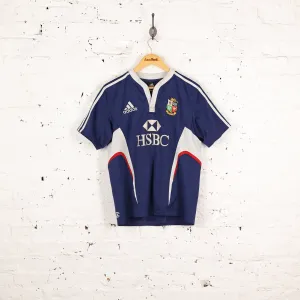 British and Irish Lions Adidas 2009 Tour Rugby Shirt - Blue - M