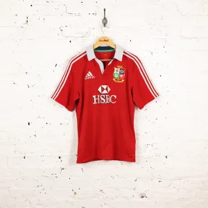 British and Irish Lions Adidas 2013 Rugby Shirt - Red - L