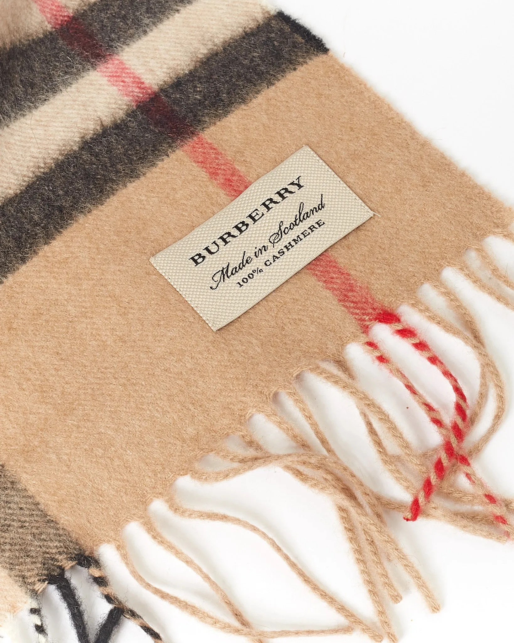 Burberry Nova Check Wool Scarf