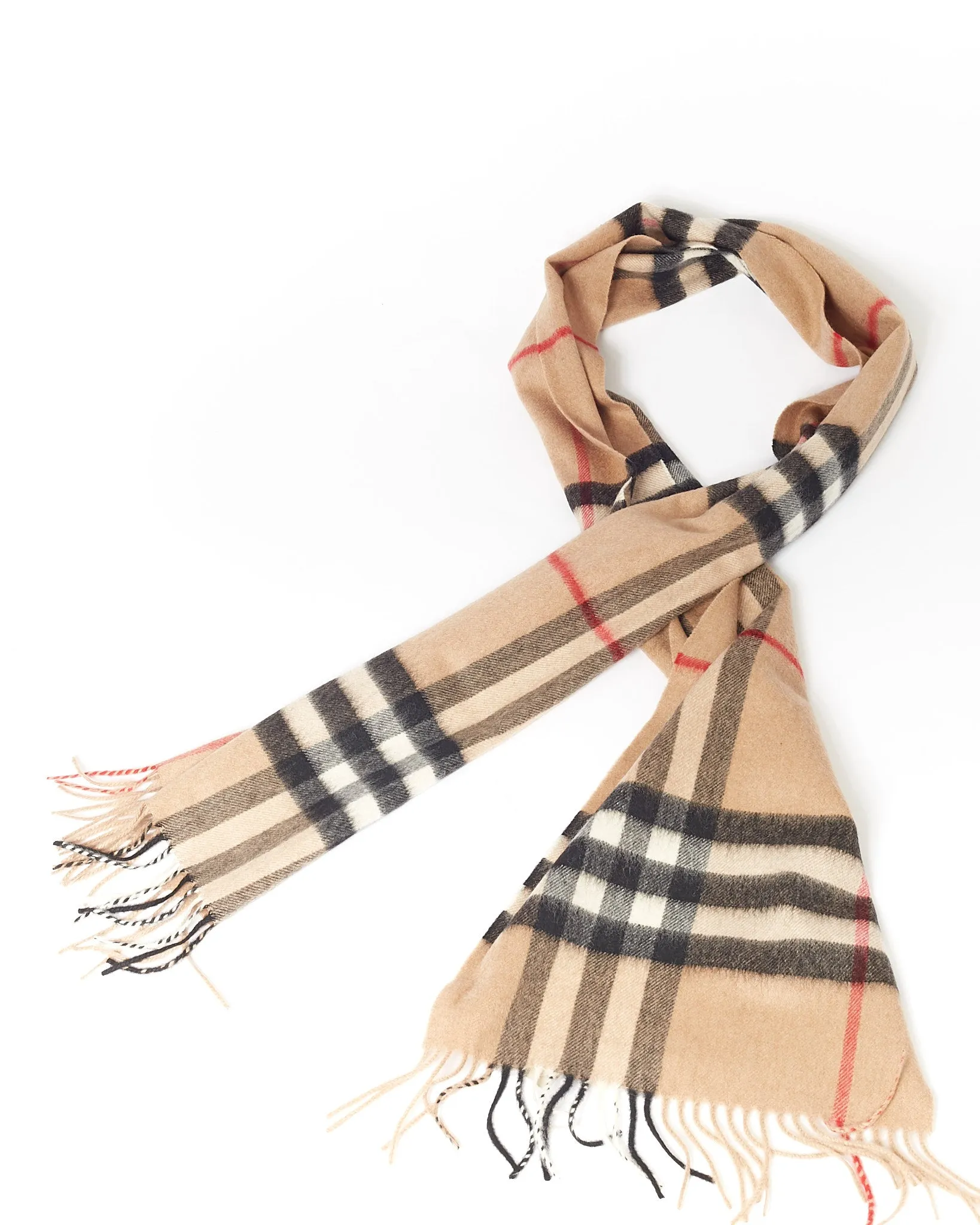 Burberry Nova Check Wool Scarf