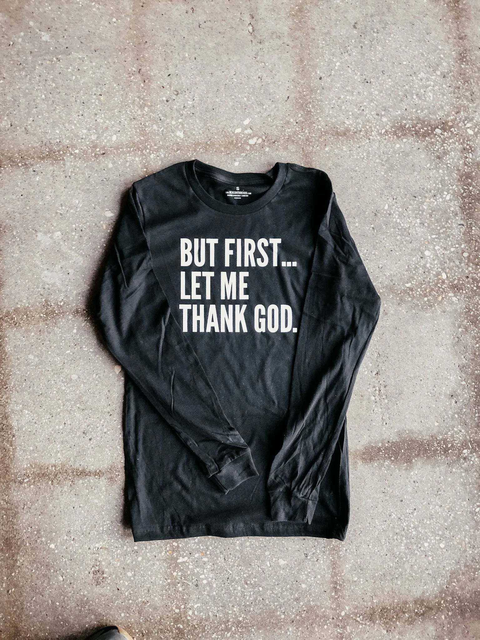 But First... Adult Long-sleeve Shirt
