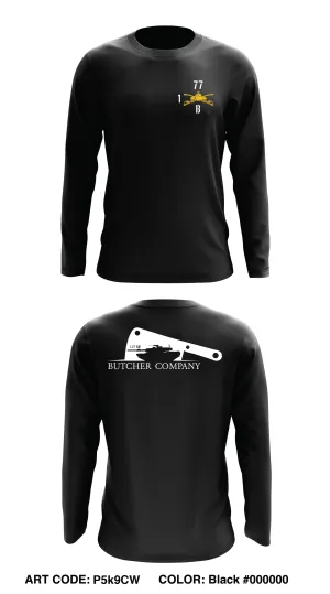Butcher Co, 1-77 AR Core Men's LS Performance Tee - P5k9CW