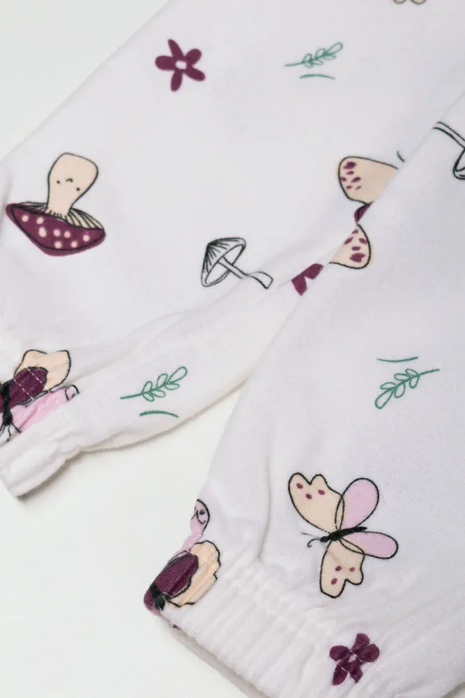 Butterfly Pyjamas Purple