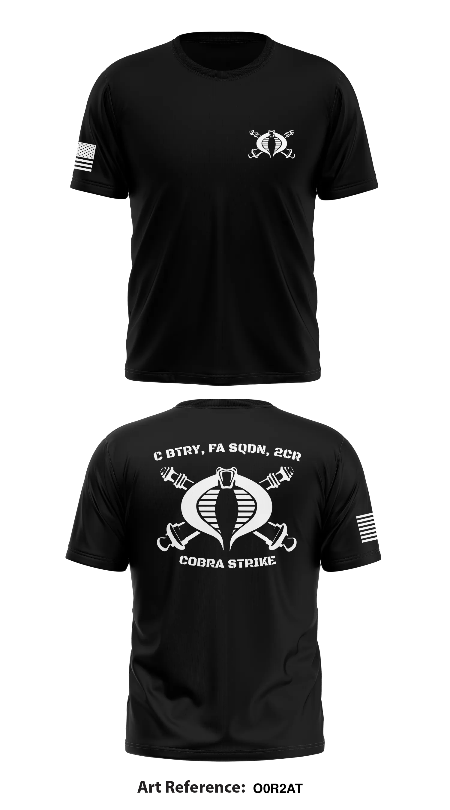 C BTRY, FA SQDN, 2CR Store 1 Core Men's SS Performance Tee - o0R2AT