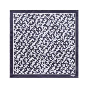 Cacharel CFM736N-Silk scarf Hirondelle Navy