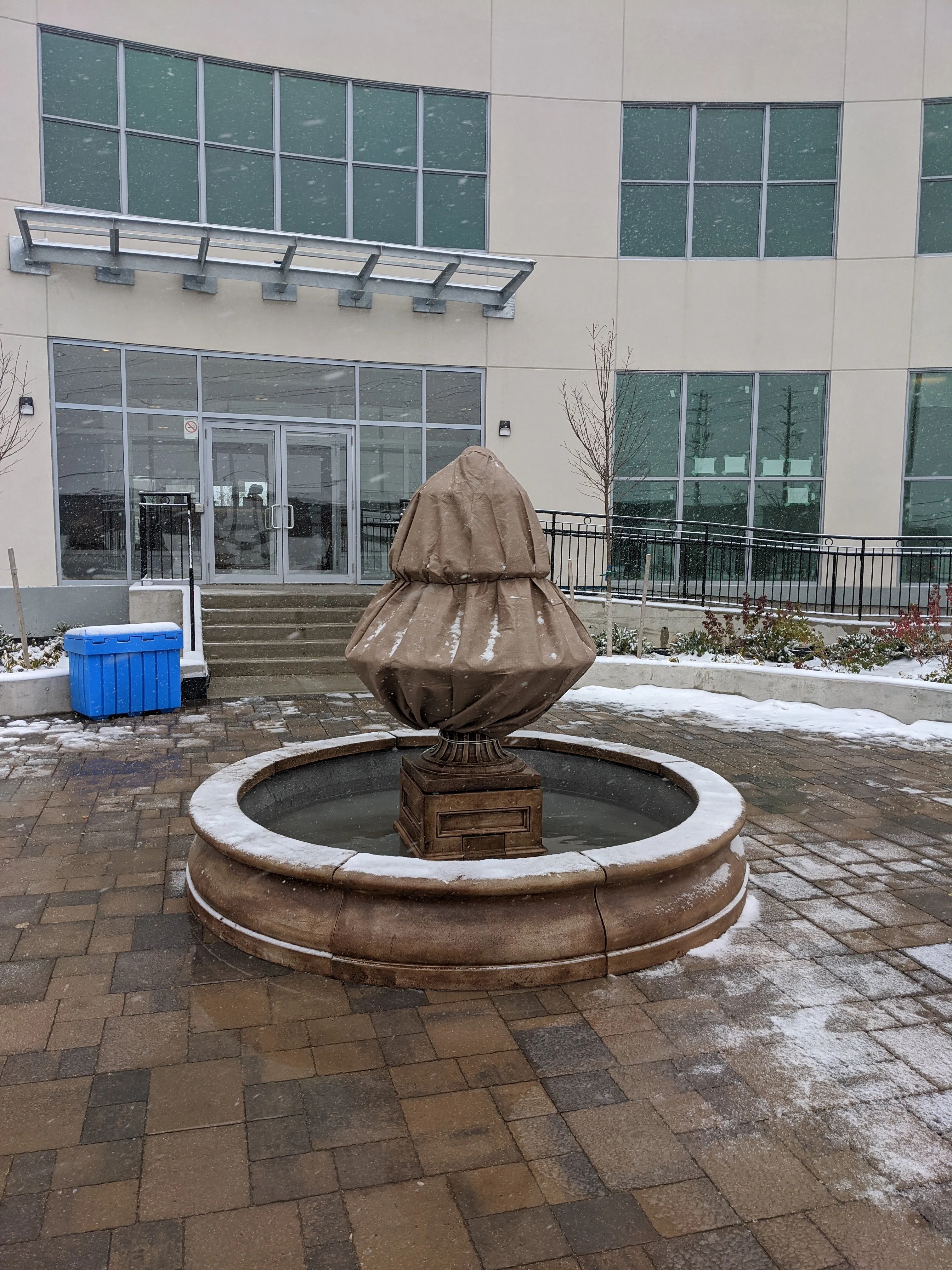 Campania Fountain Winter Covers
