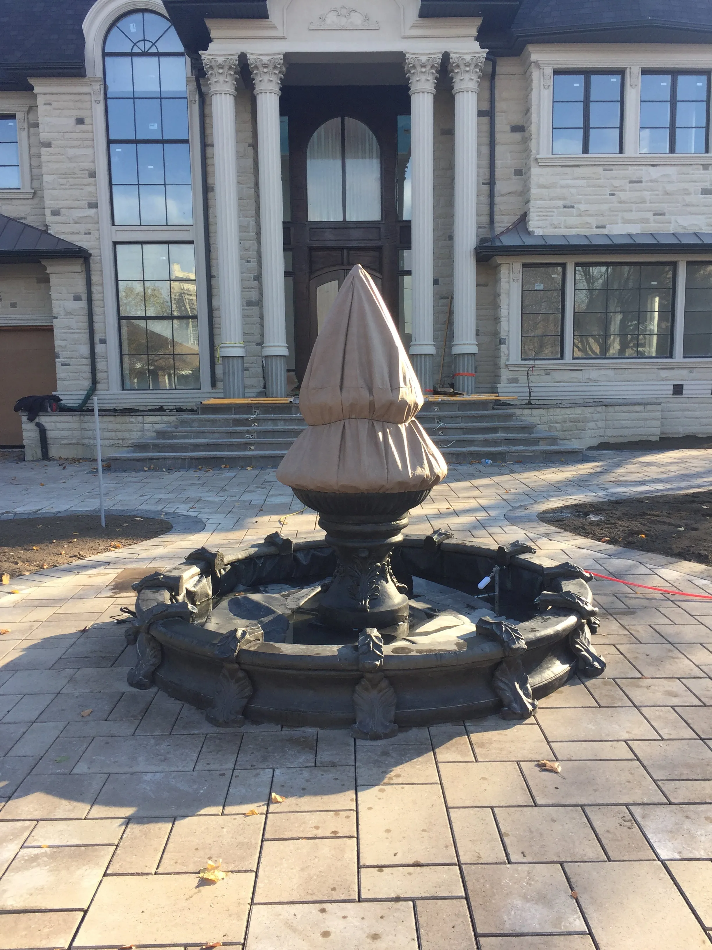 Campania Fountain Winter Covers