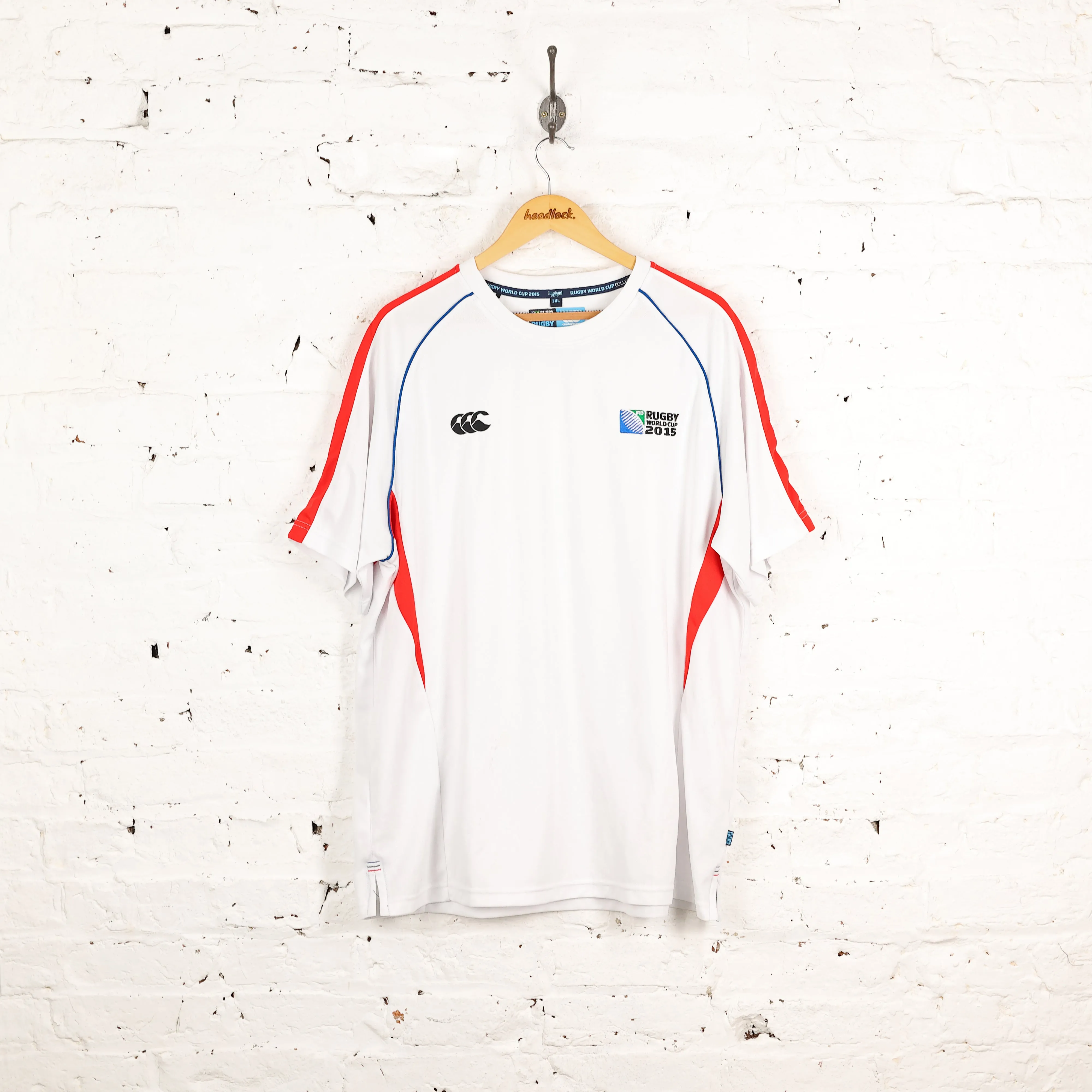 Canterbury 2015 Rugby World Cup Shirt - White - XXXL