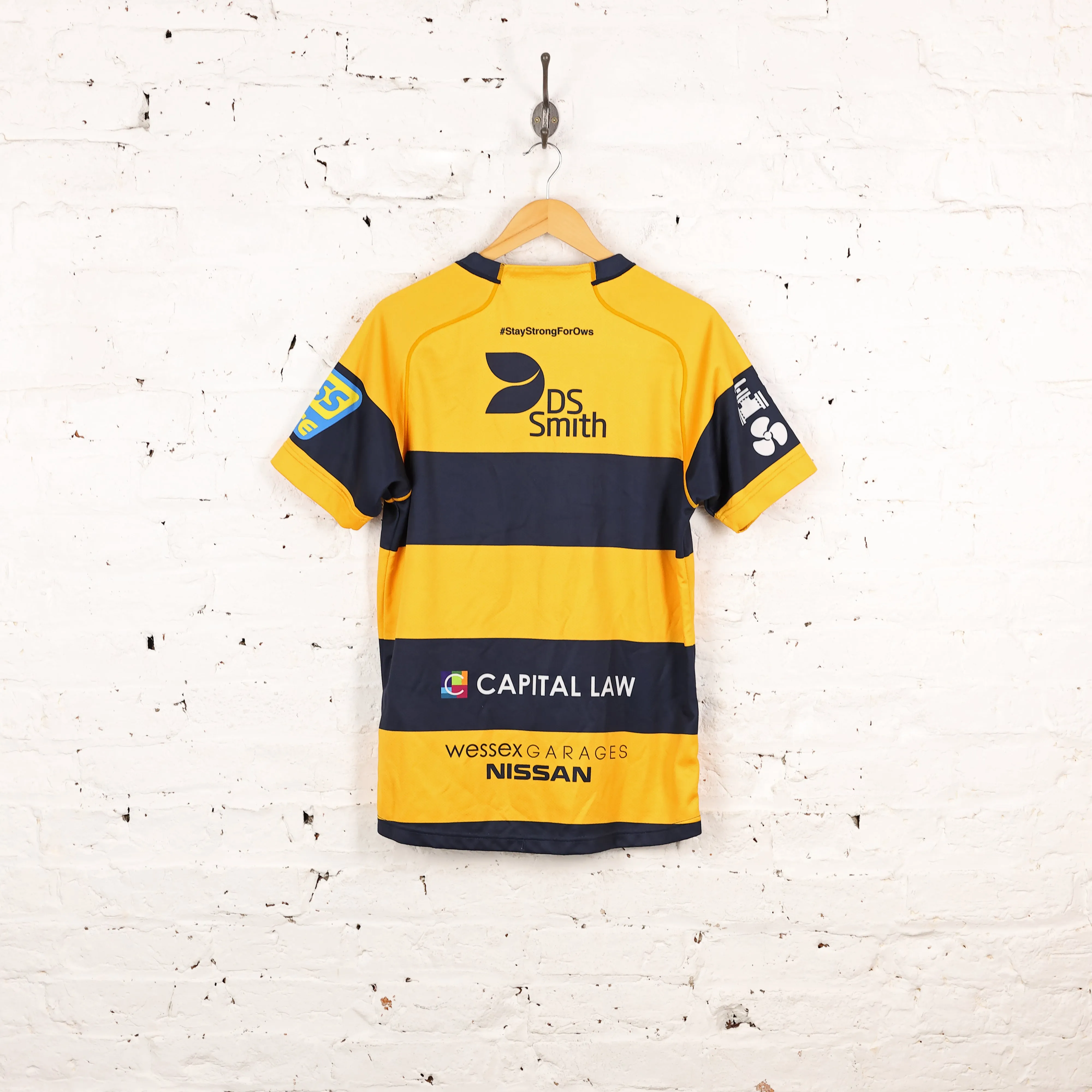 Canterbury Cardiff Blues 2016 Rugby Shirt - Yellow - M