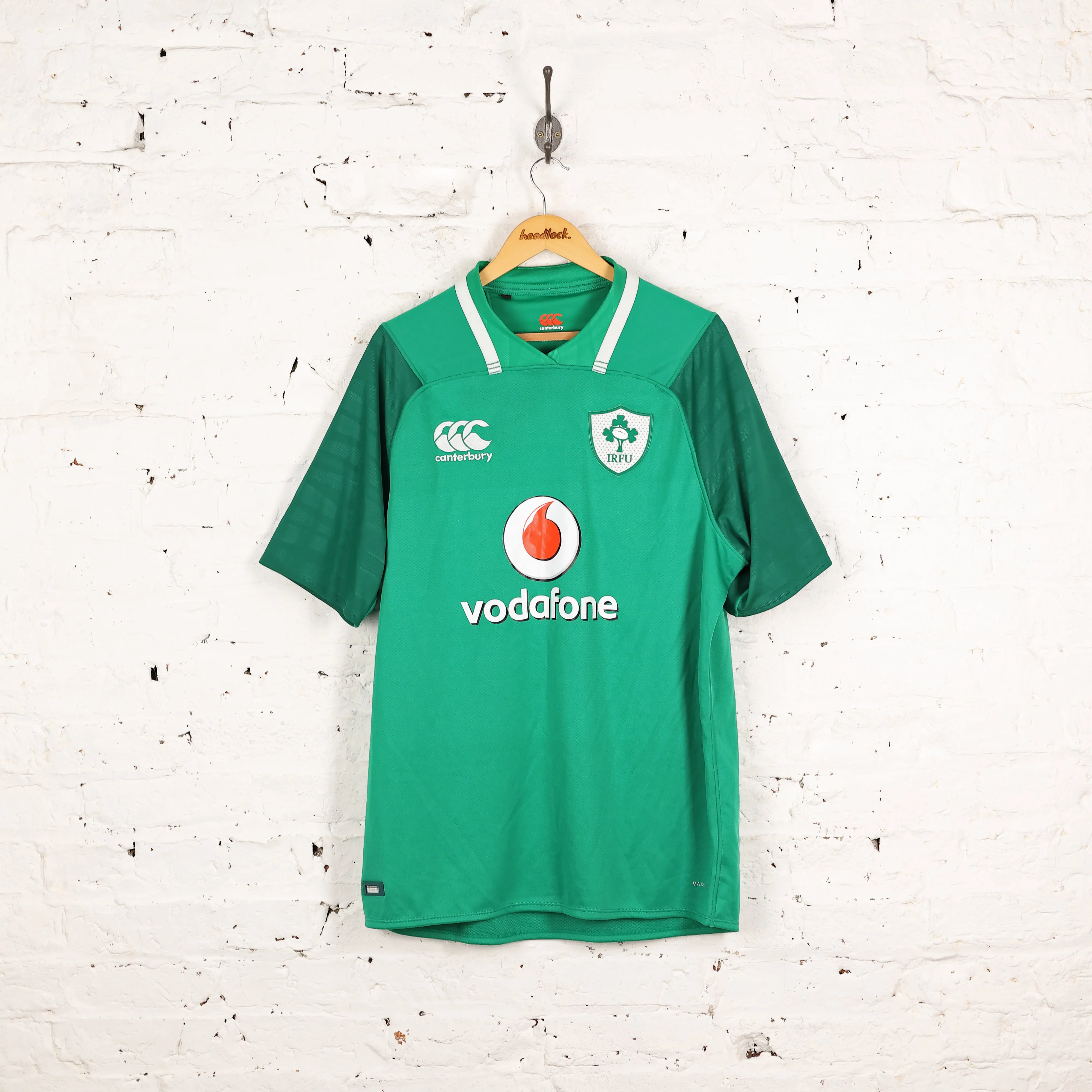 Canterbury Ireland 2017 Home Rugby Shirt - Green - XXL