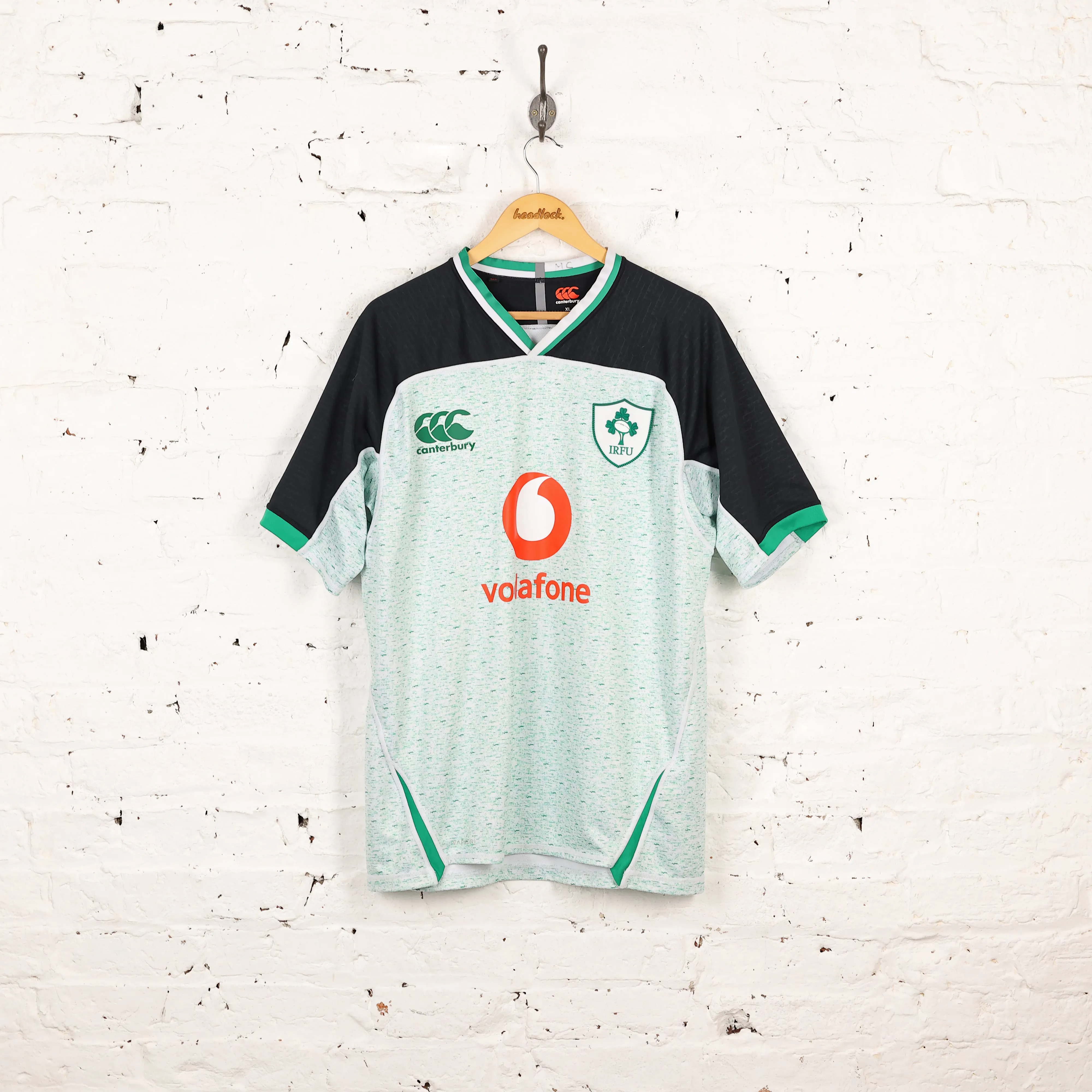 Canterbury Ireland 2019 Alternate Rugby Shirt - Green - XL