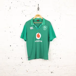 Canterbury Ireland Home Rugby Shirt - Green - L