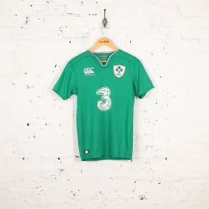 Canterbury Ireland Home Rugby Shirt - Green - S