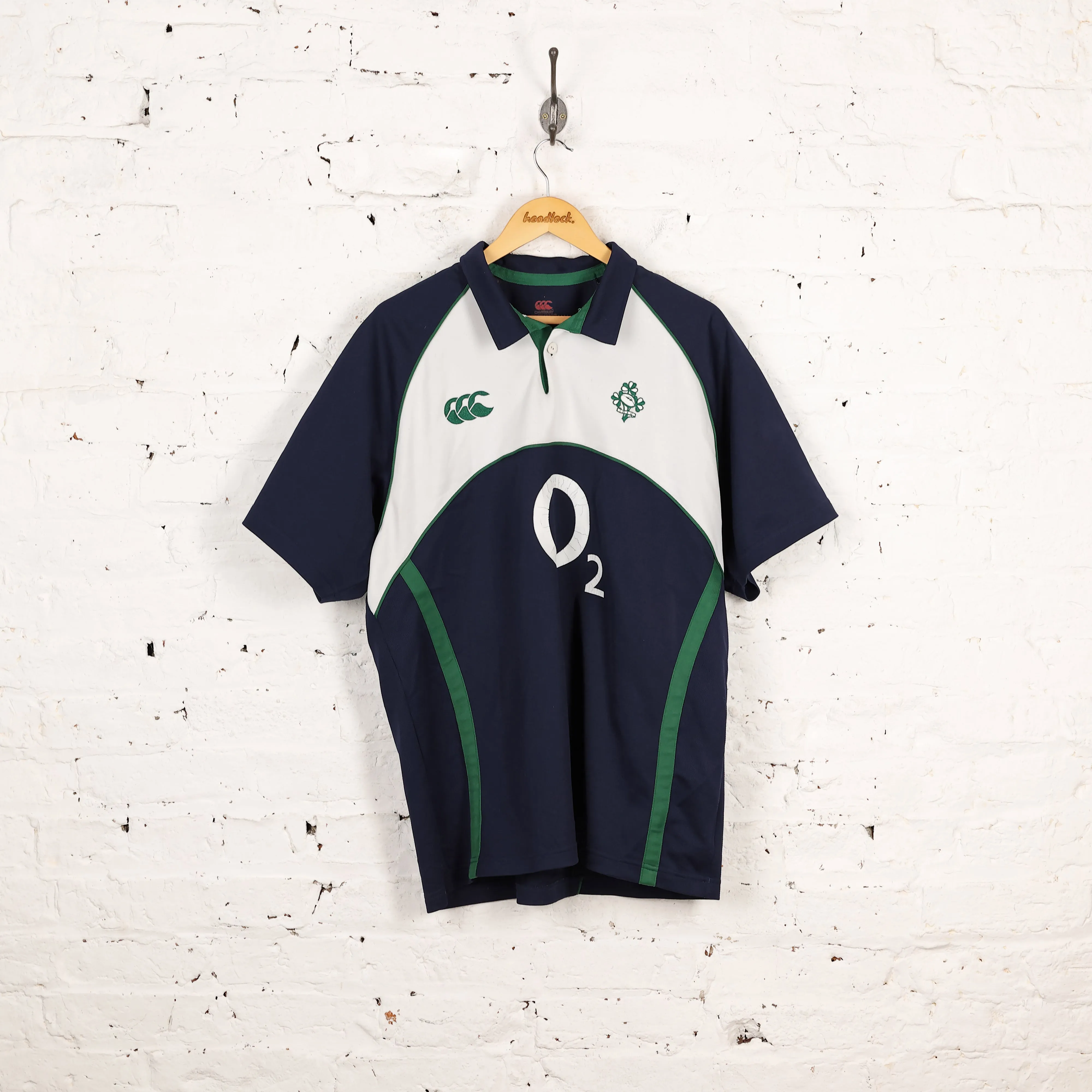 Canterbury Ireland Rugby Training Shirt - Blue - XL
