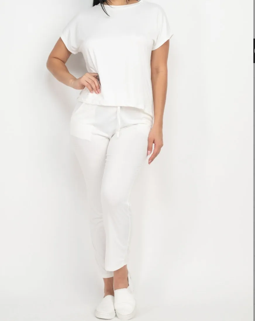 Capri Matching Jogger Set