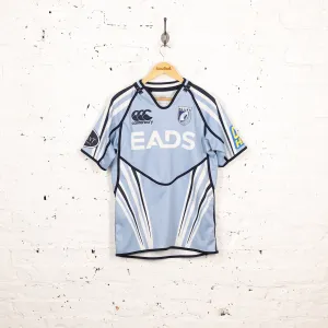 Cardiff Blues Canterbury Rugby Shirt - Blue - L