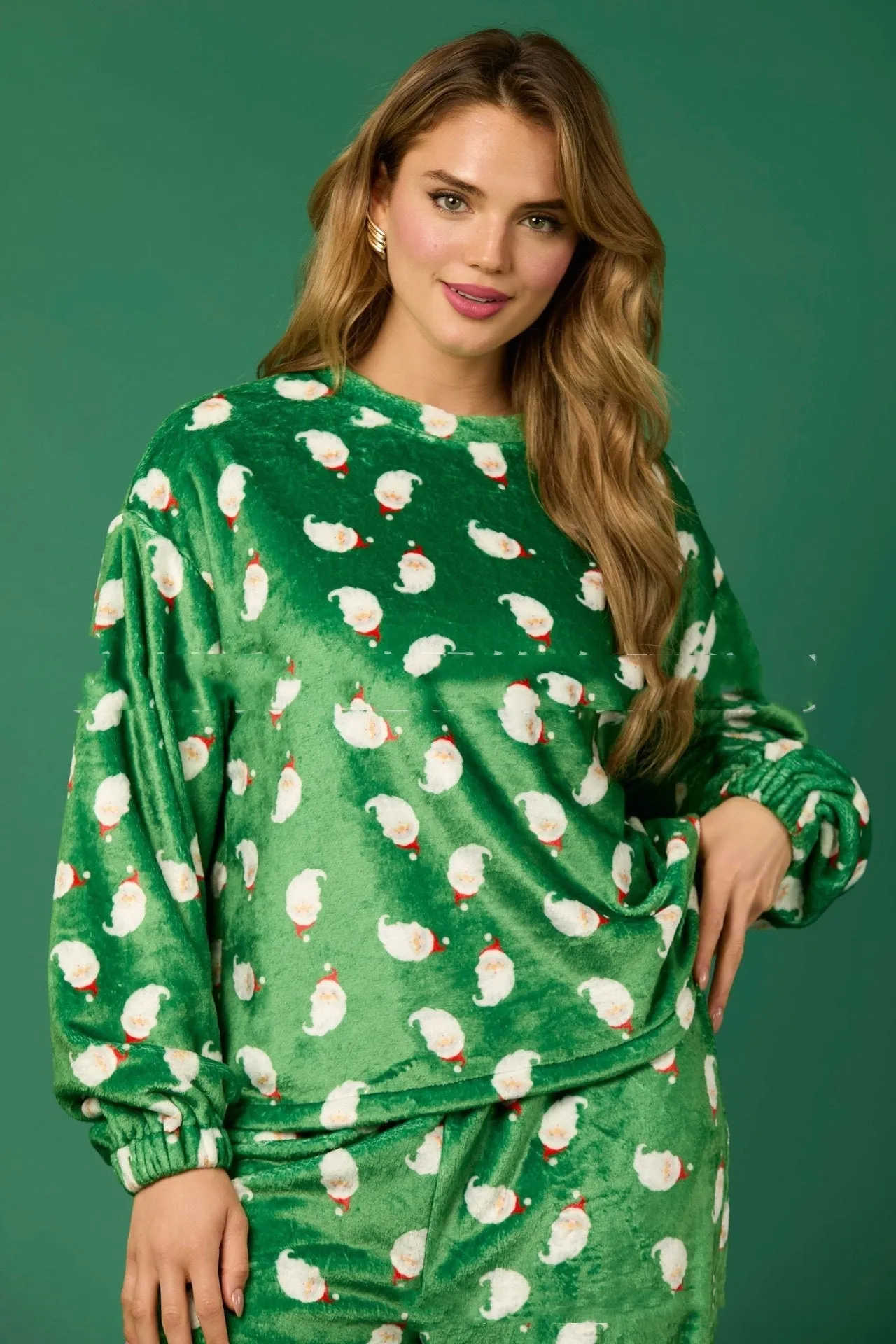 Casual Flannel Pajama Sets