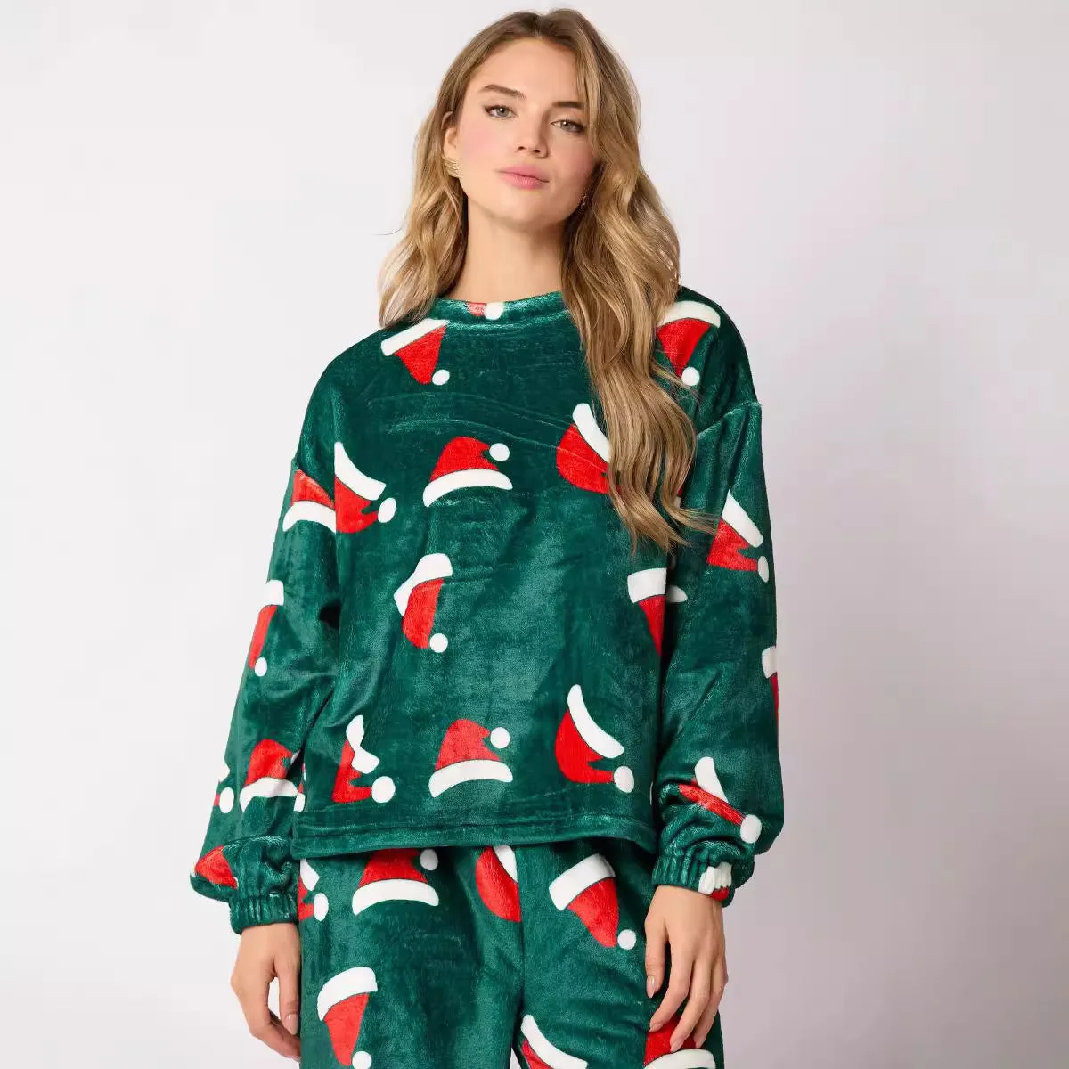 Casual Flannel Pajama Sets