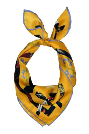 Cat Sauvage Sun Silk Scarf