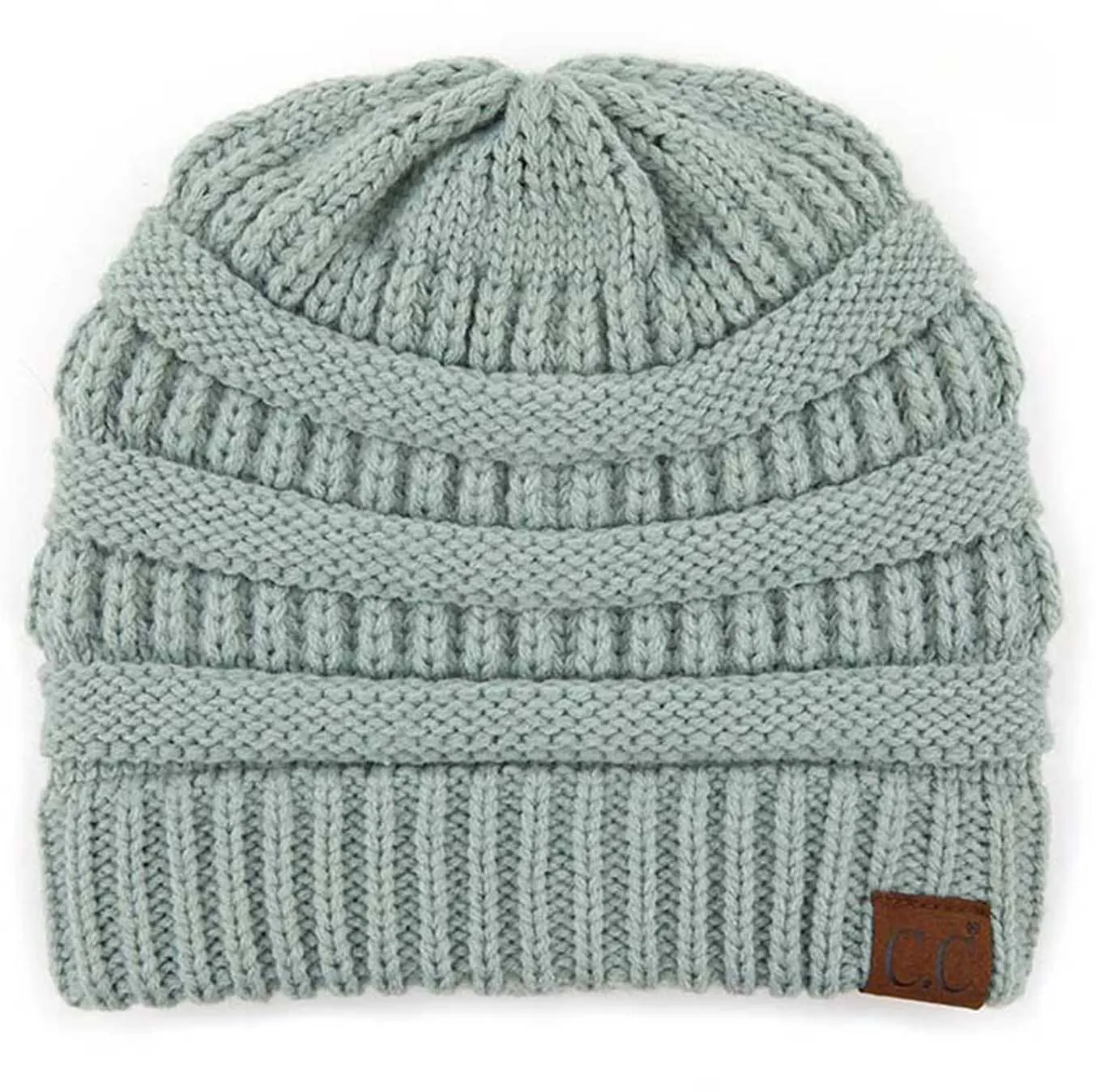 C.C Best Selling Cable Knit Classic Beanie Winter Hat