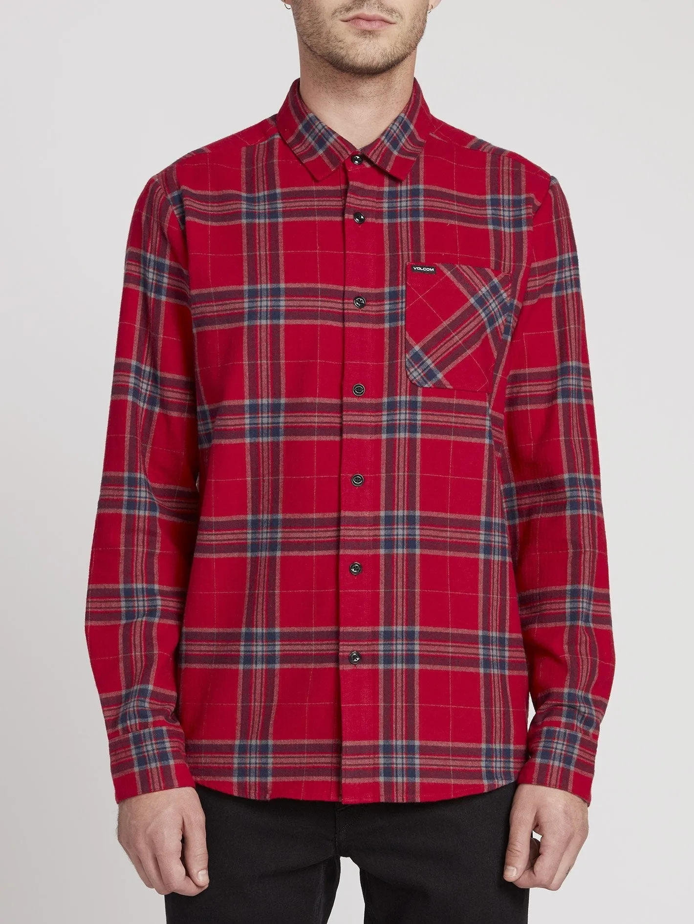Chemise Caden Plaid - Engine Red