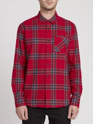 Chemise Caden Plaid - Engine Red