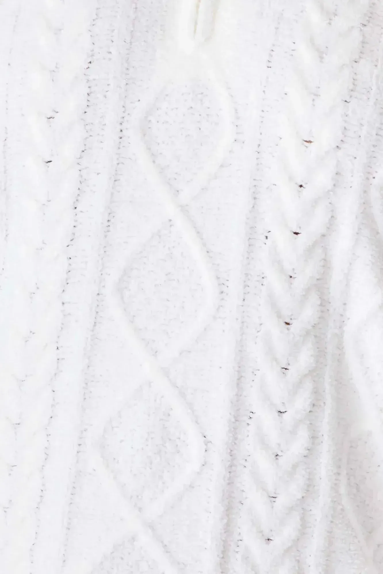 Chenille Ivory Pants