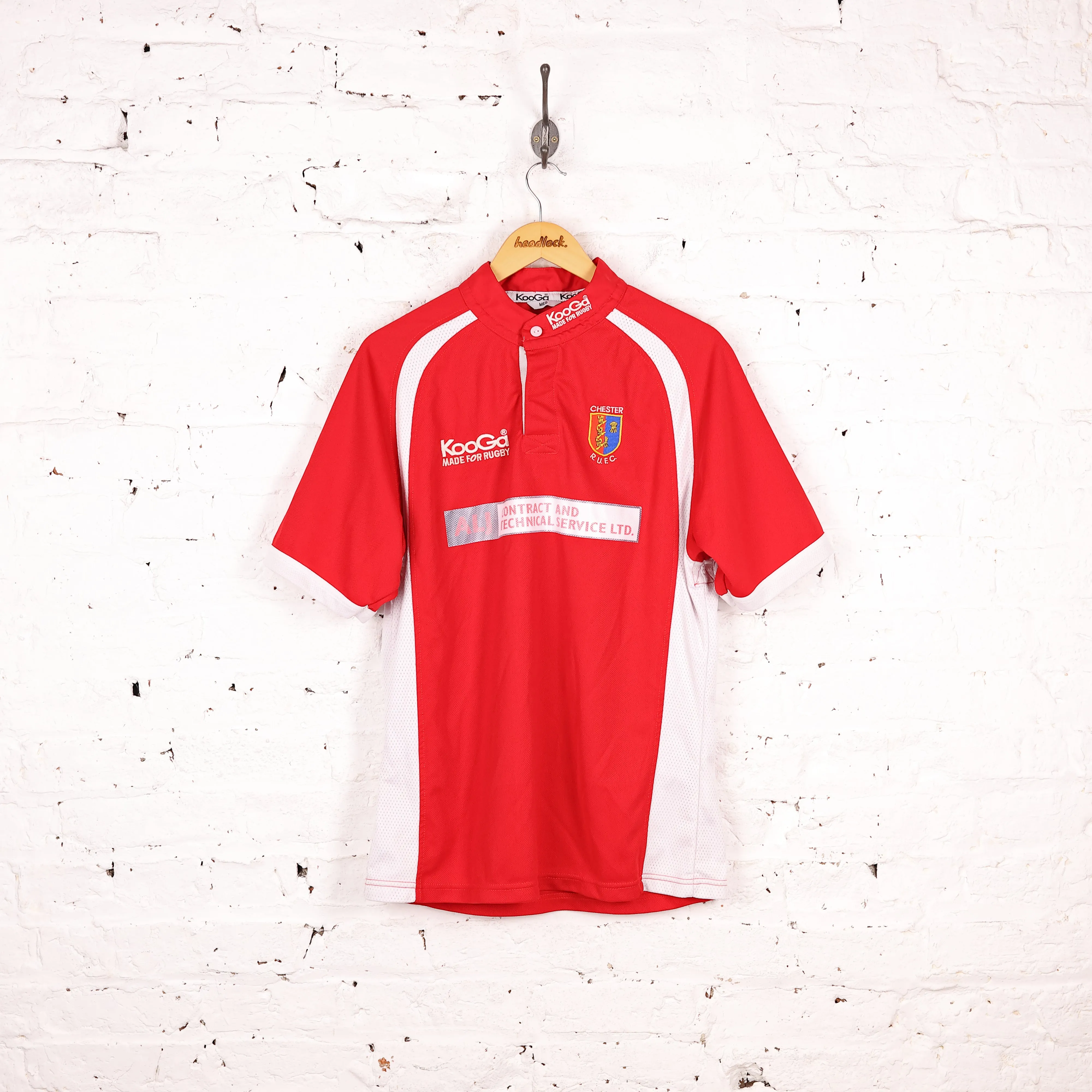 Chester Rugby Kooga Shirt - Red - M